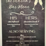 His And Hers Menu